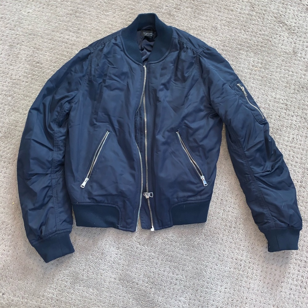 Topshop women’s bomber jacket